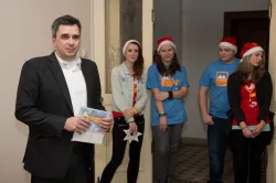			Image photo gallery  - Jihlava Polytechnic College donated this year's Christmas to the Jihlava Day and Weekly Residential Centre
	