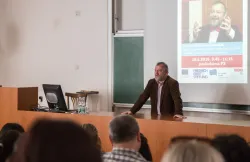			Image photo gallery  - Lecture by Dr. Kmoníček (2016)
	