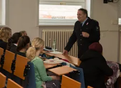 			Image photo gallery  - Lecture Don't be afraid of the police (retired Colonel of the Czech Police Mgr. Antonín Křoustek)
	
