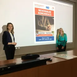 			Image photo gallery  - Lecture Non-verbal communication (Ing. Hana Vichrová and Bc. Aneta Šimonová)
	